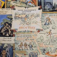 Stratford upon Avon - Shakespeare Vintage Map