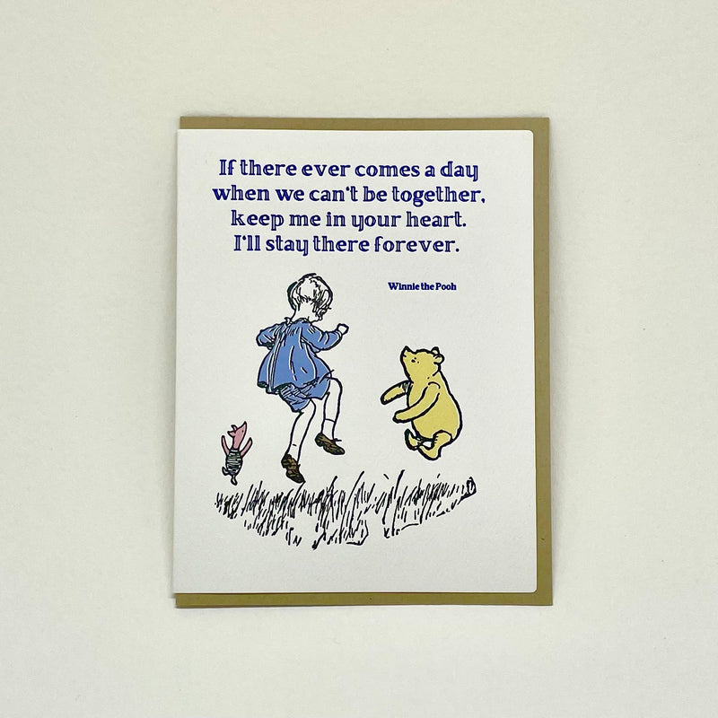 Together Forever - Pooh Card