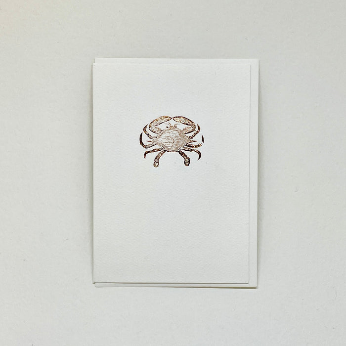 Crab - Foil Stamp