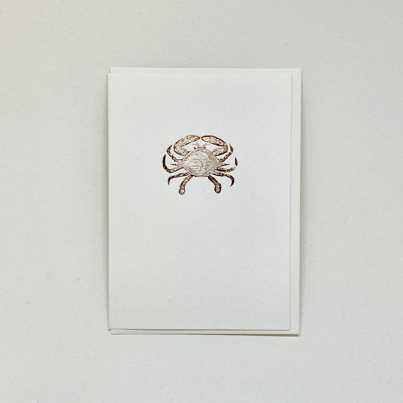 Crab - Foil Stamp