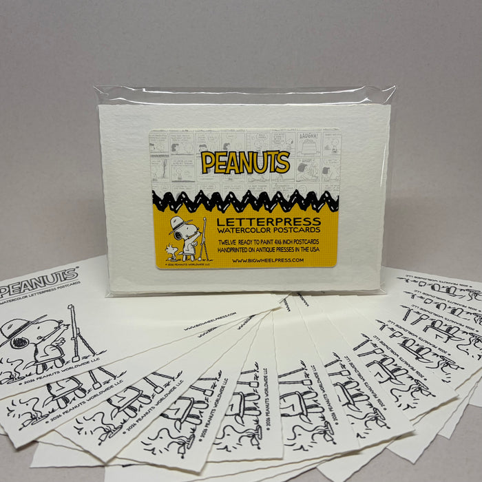 Peanuts - Watercolor Post Cards
