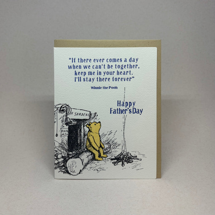 Happy Father's Day - Pooh Card