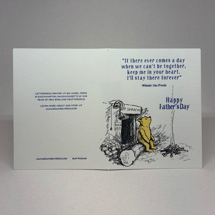 Happy Father's Day - Pooh Card