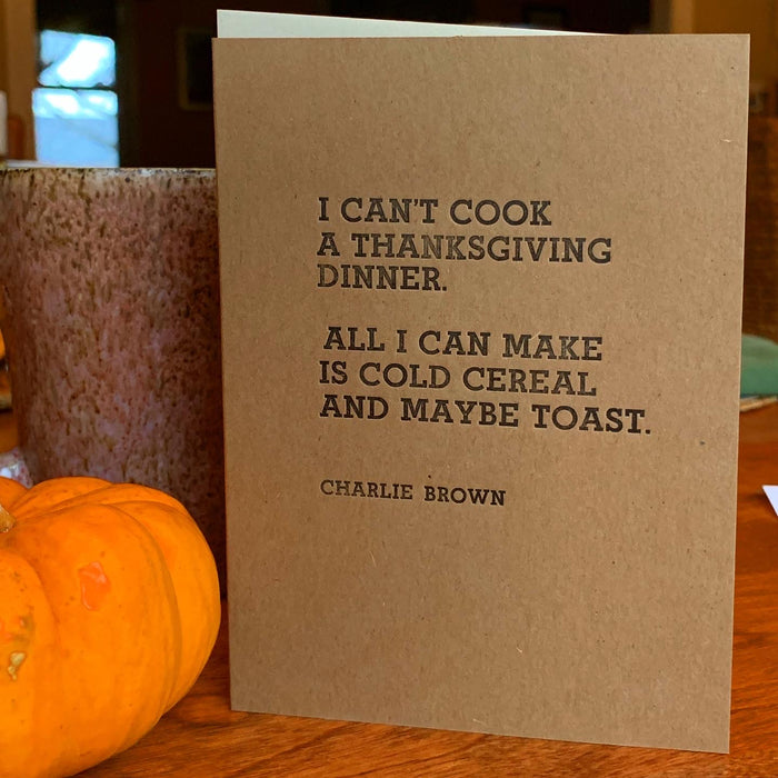 Charlie Brown Thanksgiving