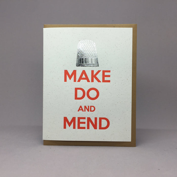 Make Do and Mend