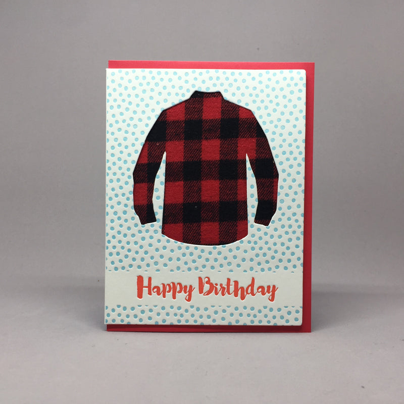 Happy Birthday - Flannel