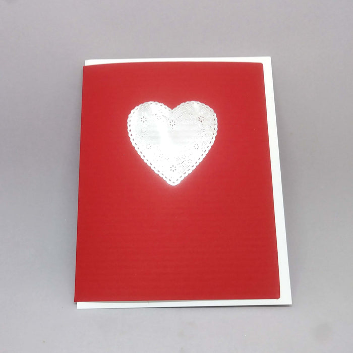 Heart Doilie (foil)