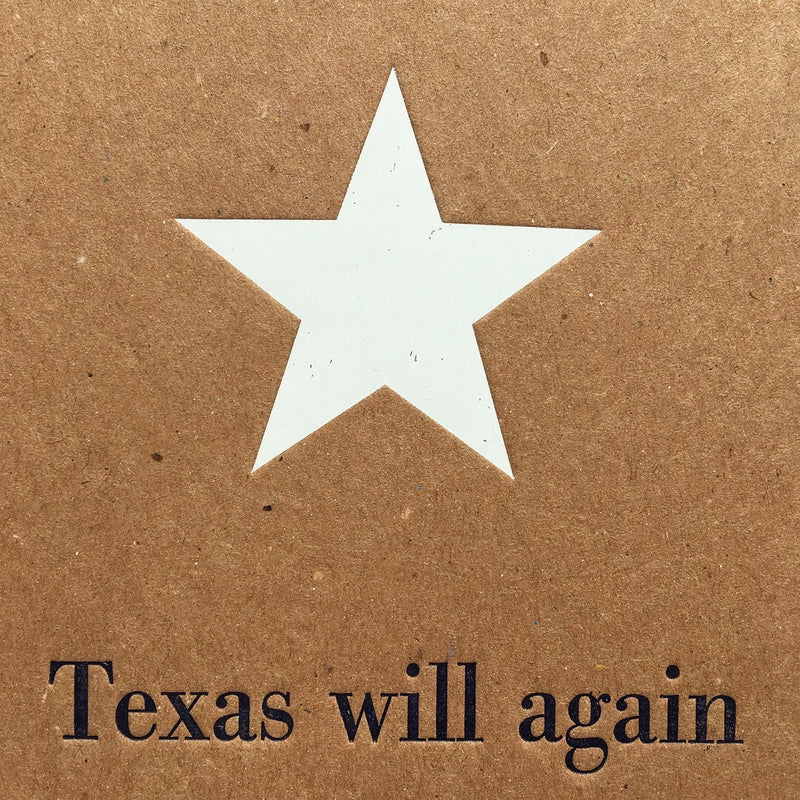 Texas will again lift it's head up.