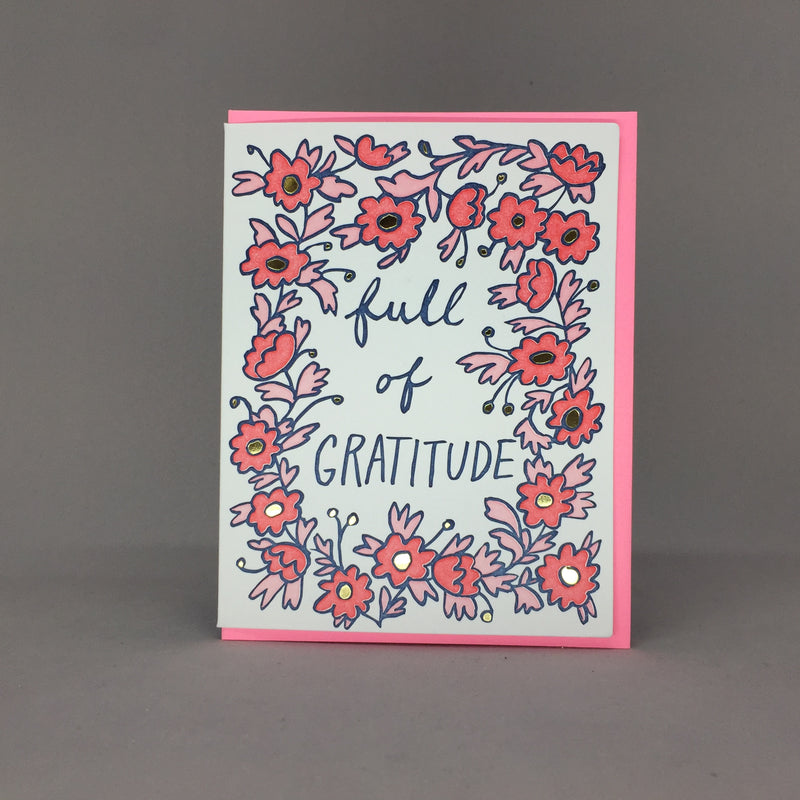 Full of Gratitude (Pink)