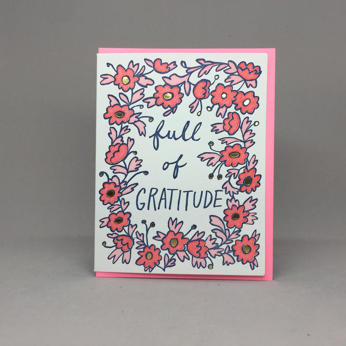 Full of Gratitude (Pink)