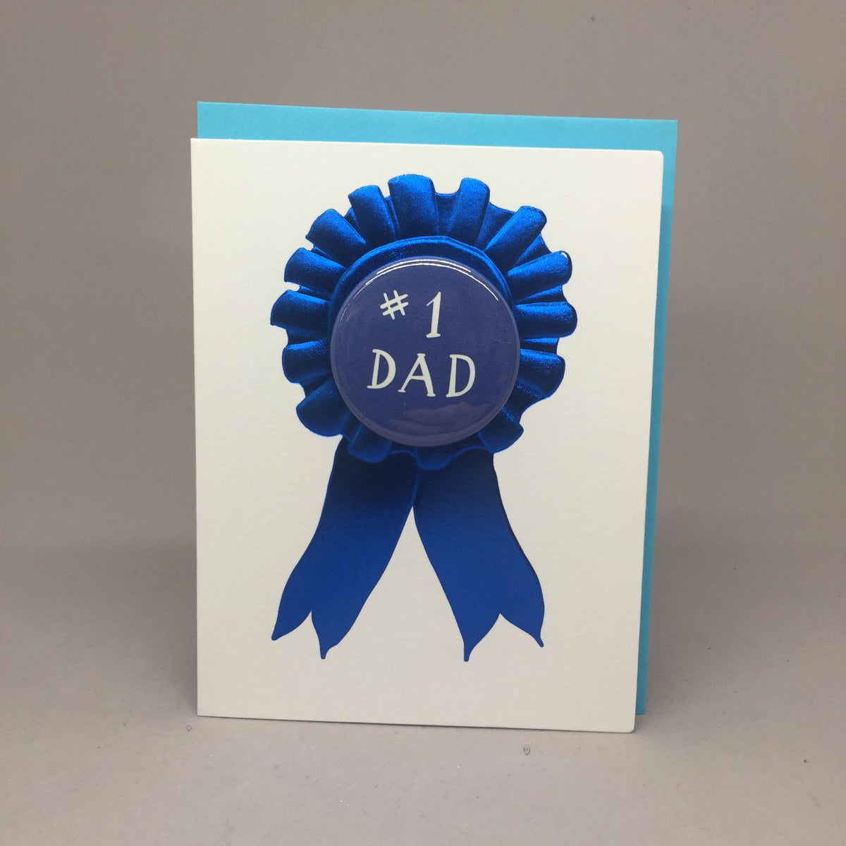 #1 Dad Pin Card